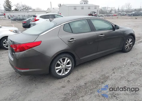 2013 Kia Optima Ex из США, поврежденный, VIN 5XXGN4A76DG209332